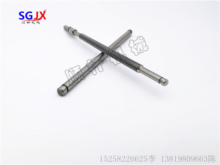 不（bú）鏽鋼（gāng）梯形絲杠黃銅螺母 小型6mm